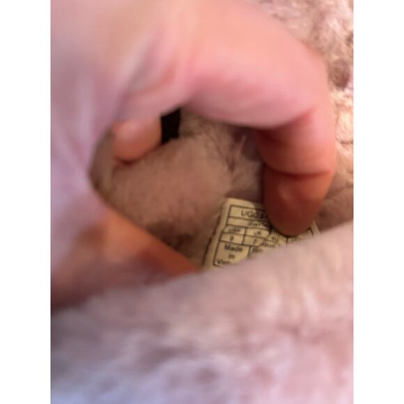 Ugg Slip-on Fuzzy Fluff Yeah Slippers Women Size 9 Purple Slippers Casual - Picture 6 of 6